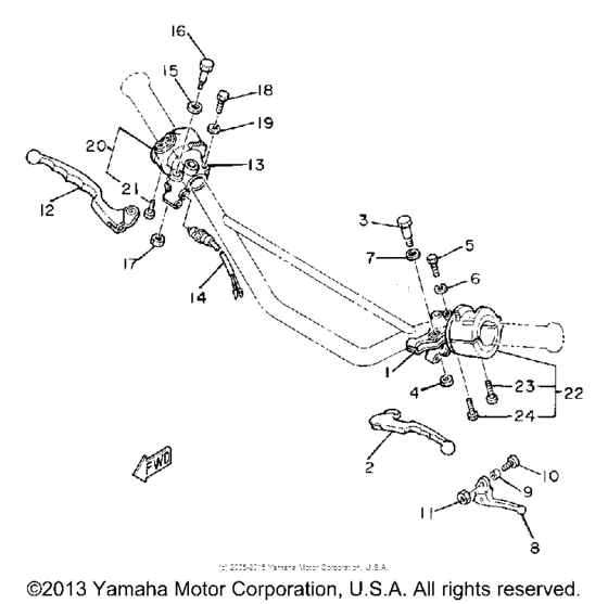 Handle switch & lever