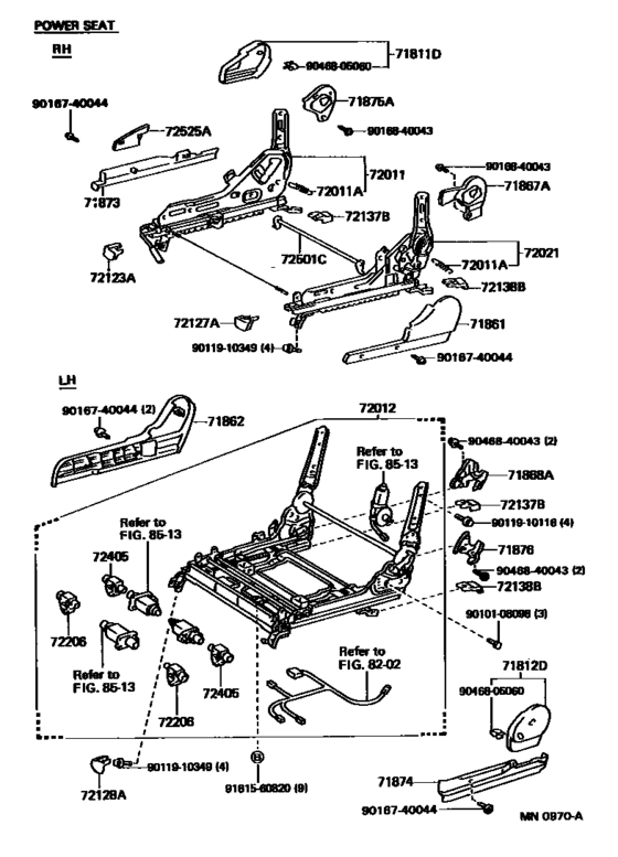 Front Seat & Seat Track