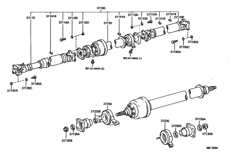 Propeller Shaft & Universal Joint
