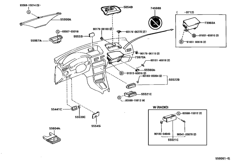 Instrument Panel & Glove Compartment