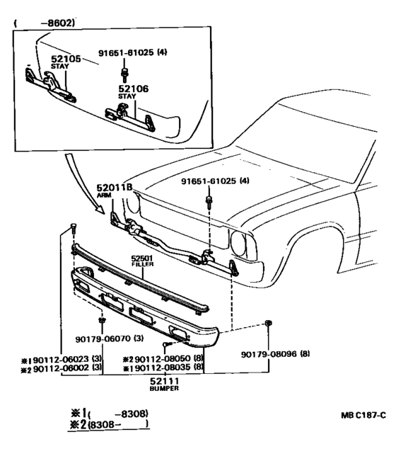 Front Bumper & Bumper Stay