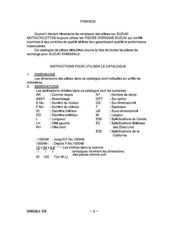 Catalog preface