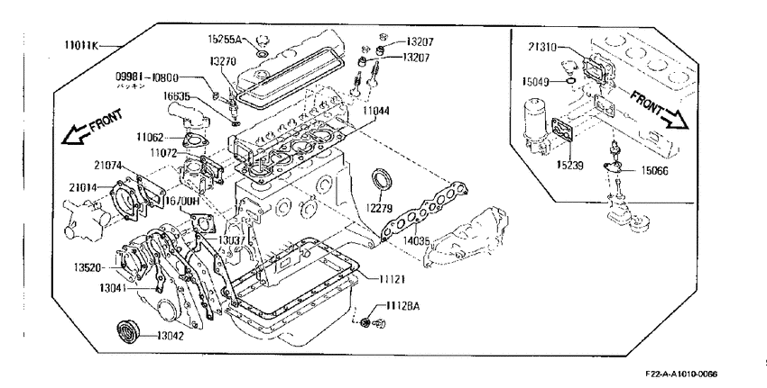 Engine gasket kit