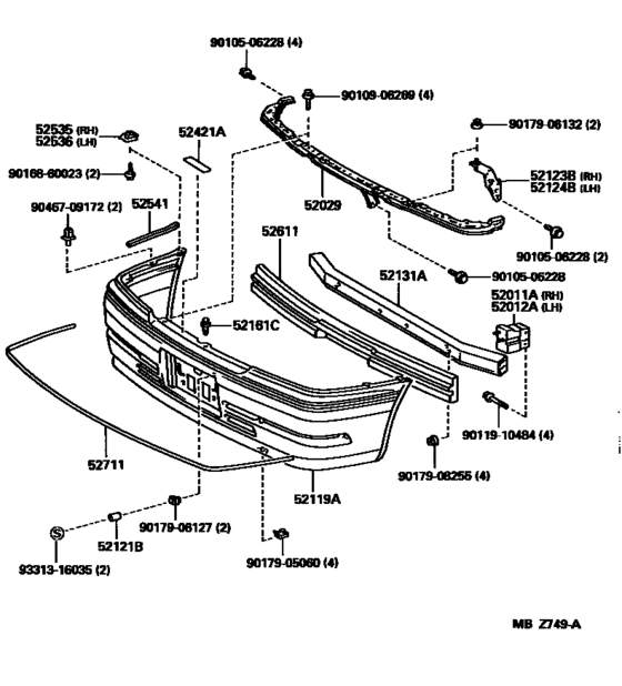 Front Bumper & Bumper Stay