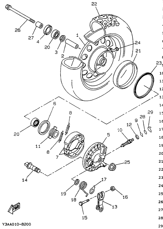 Front wheel