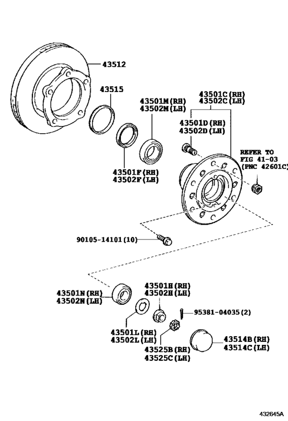 Front Axle Hub