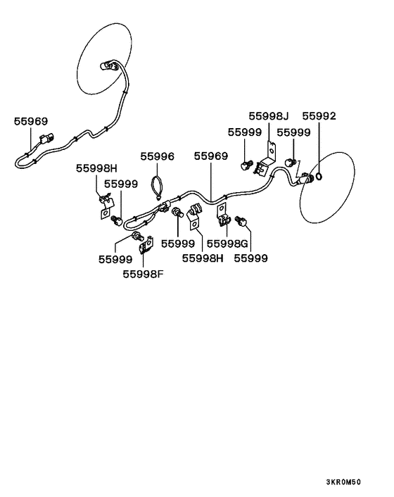 Anti-skid brake sensor
