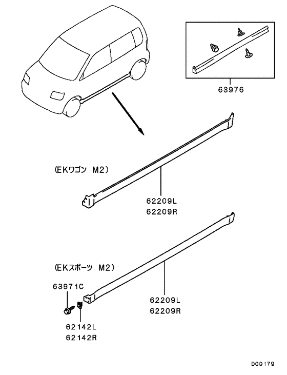 Side garnish & moulding