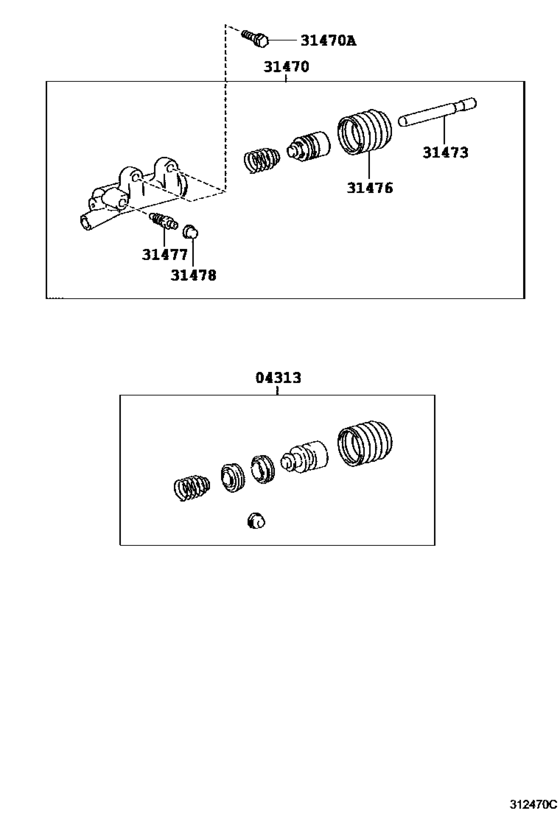 Clutch Release Cylinder