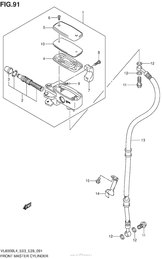 Front Master Cylinder