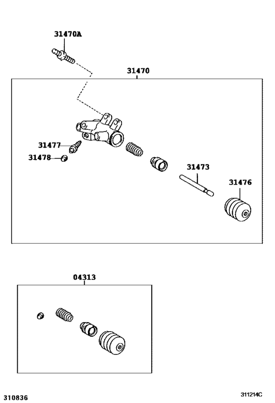 Clutch Release Cylinder