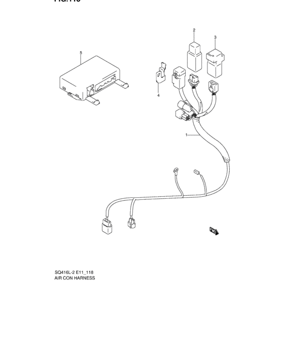 Air con harness