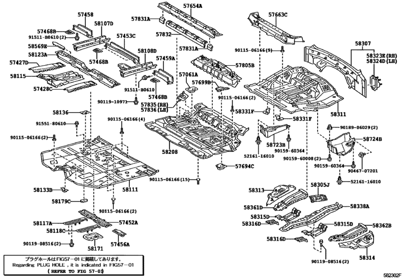 Floor Pan & Lower Back Panel