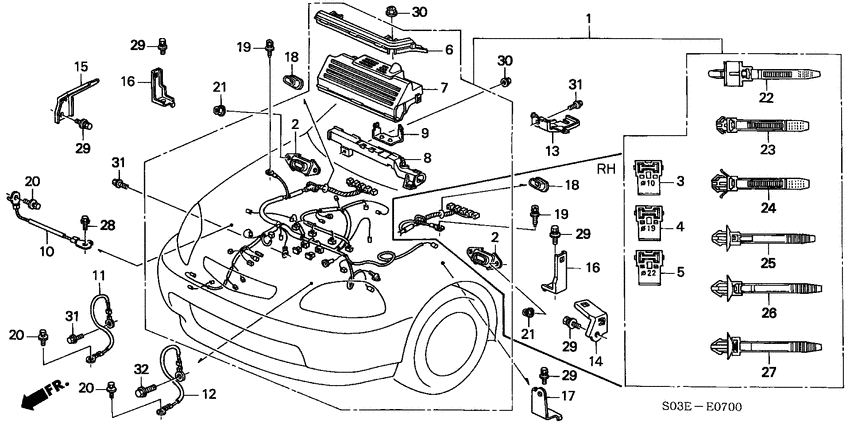 Engine wire harness