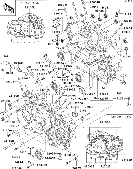 Crankcase(1/2)