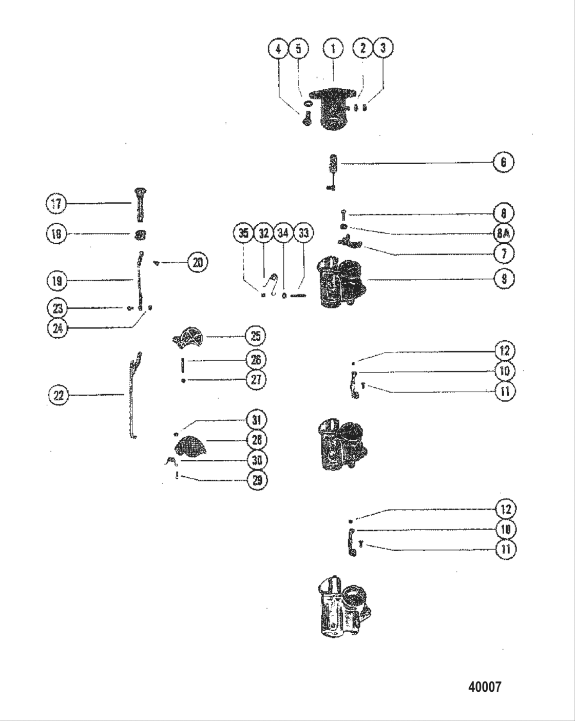 Carburetor Linkage And Choke Solenoid