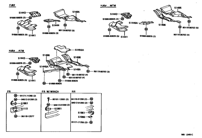 Suspension Crossmember & Under Cover