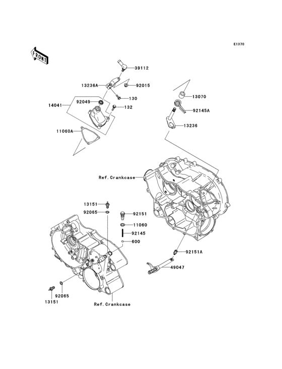 Gear change mechanism