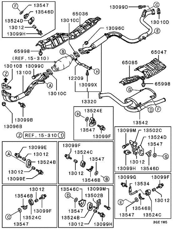 Exhaust pipe & muffler