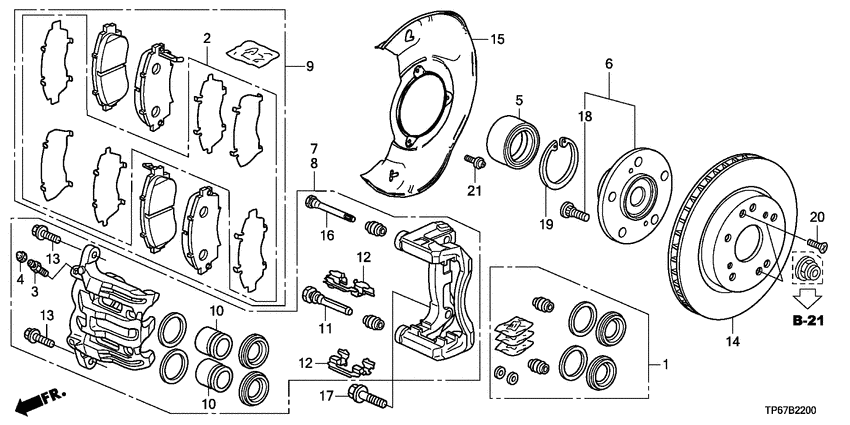 Front brake