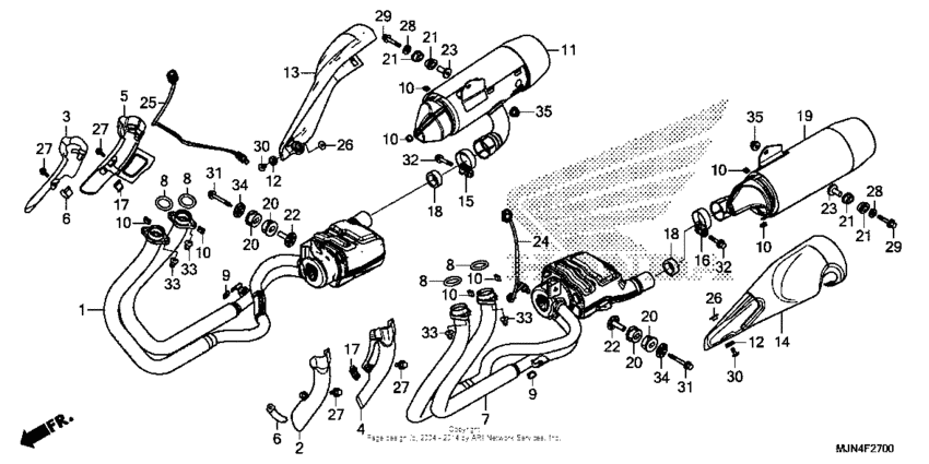 Exhaust muffler