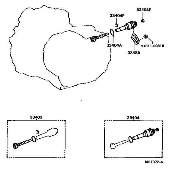 Speedometer Driven Gear (Mtm)