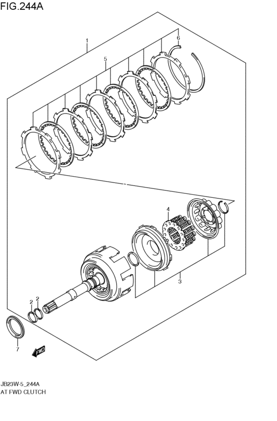 at - forward clutch