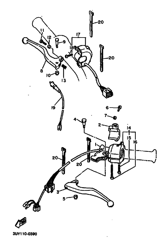 Handle switch & lever