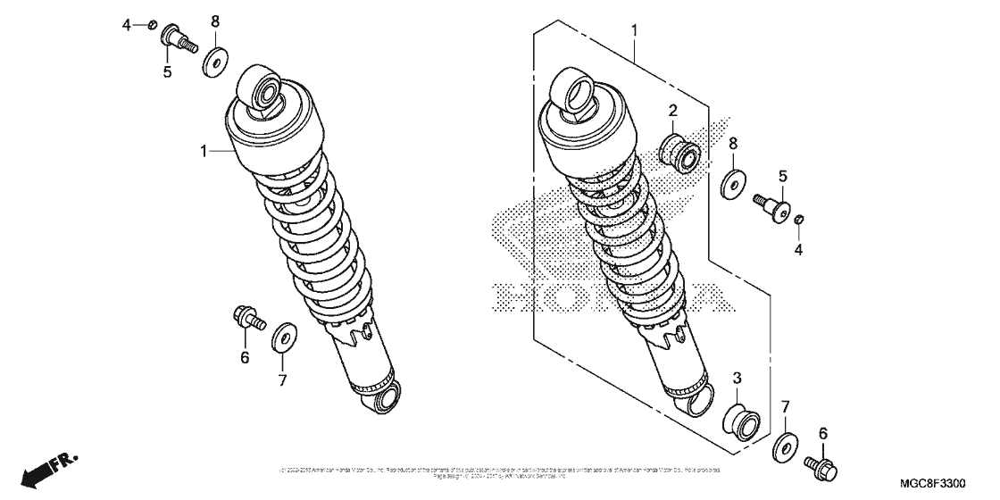 Rear Shock Absorber (1)