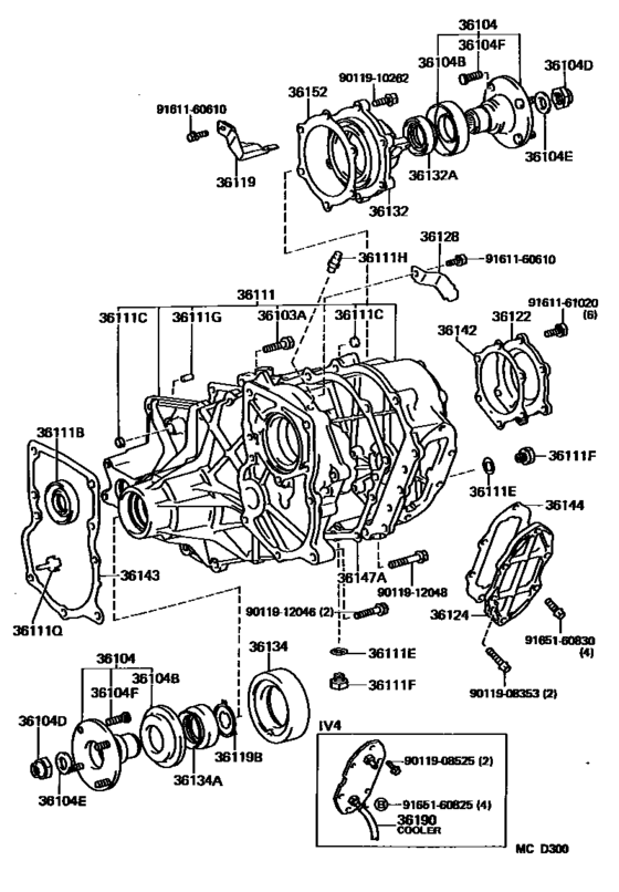 Transfer Case & Extension Housing