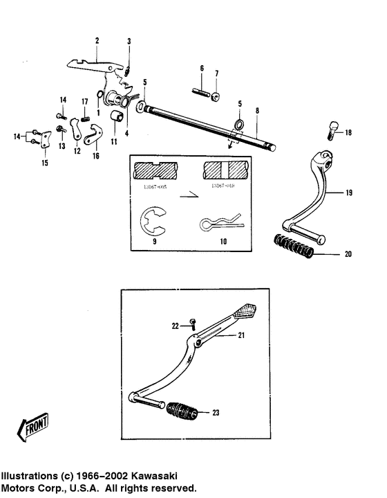 Gear change mechanism