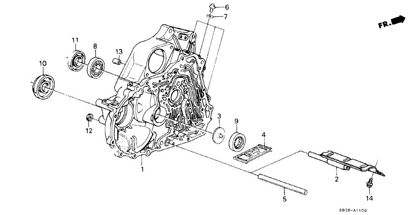 Torque converter housing