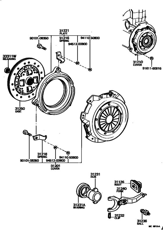 Clutch & Release Fork