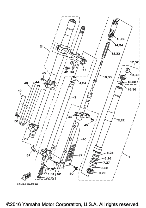 Front fork
