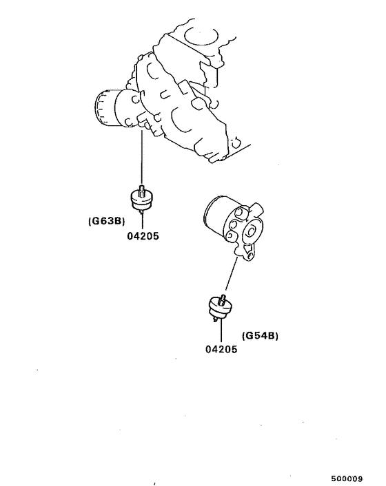 Oil press switch or gauge unit