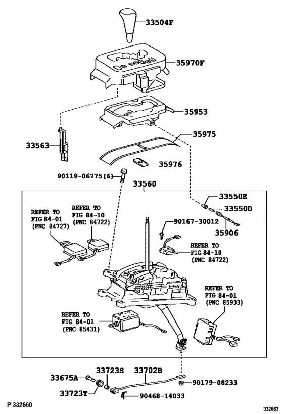 Shift Lever & Retainer