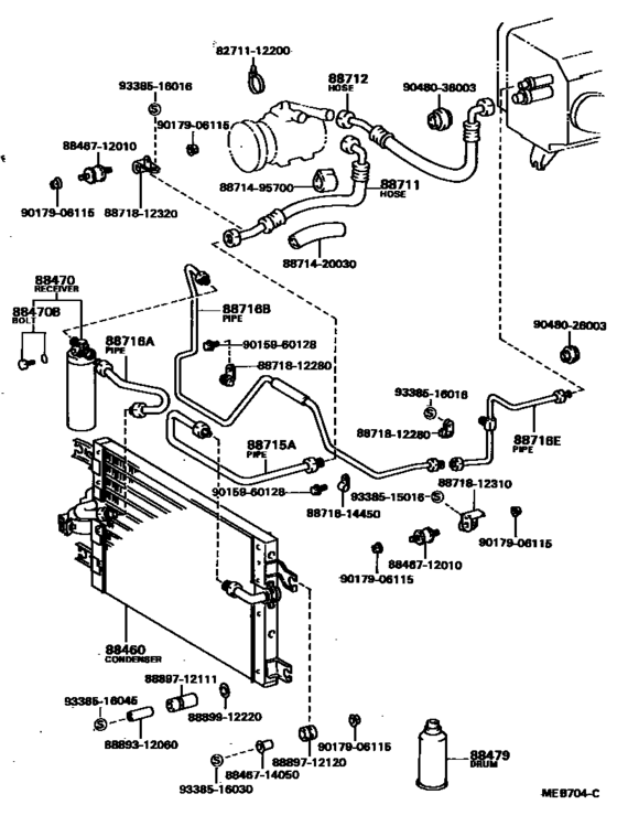 Heating & Air Conditioning - Cooler Piping