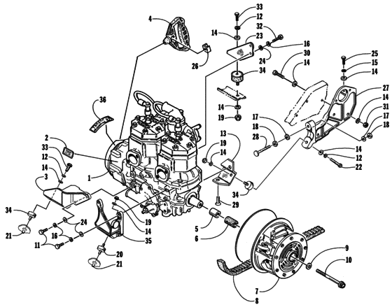 Engine And Related Parts