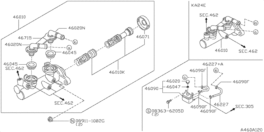 Brake master cylinder