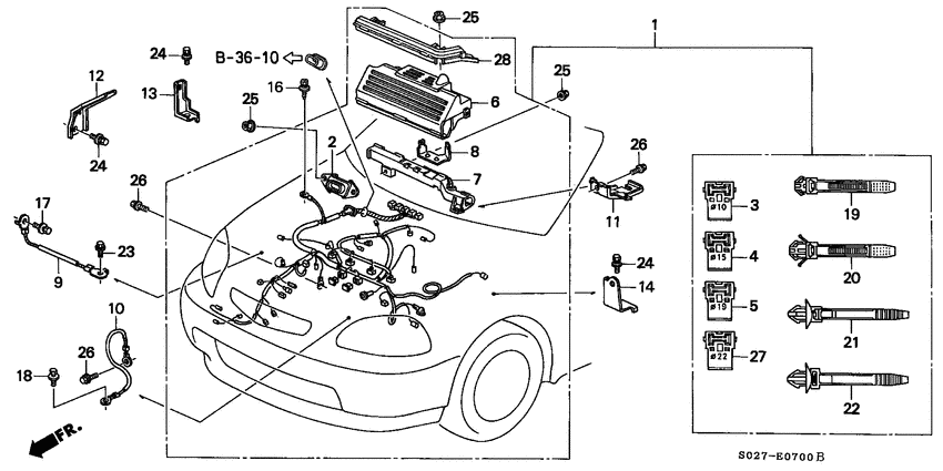 Engine wire harness