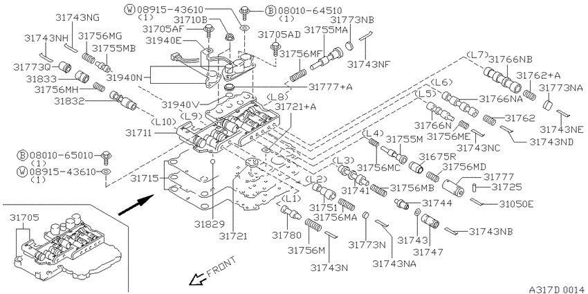 Control valve (atm)