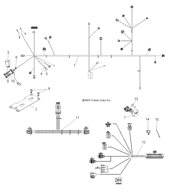 Electrical, wire harnesses