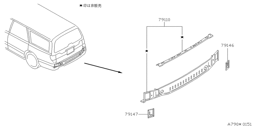Rear panel & fitting