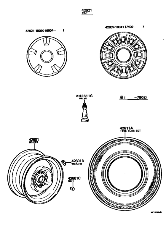 Disc Wheel & Wheel Cap