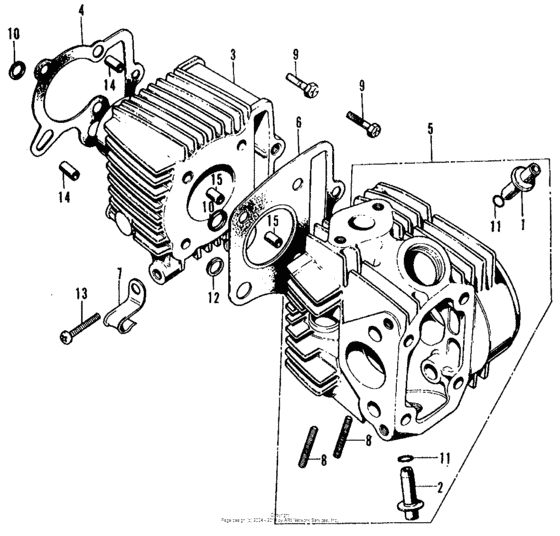 Cylinder + cylinder head