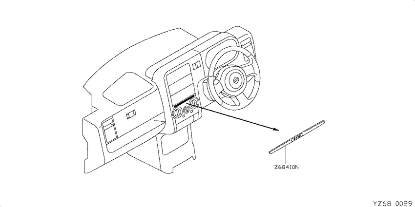 Instrumentpanel parts