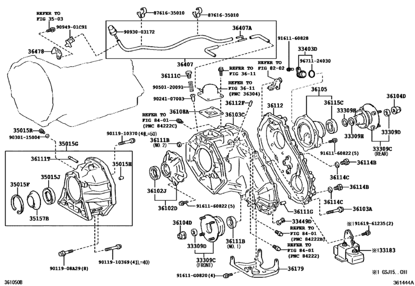 Transfer Case & Extension Housing