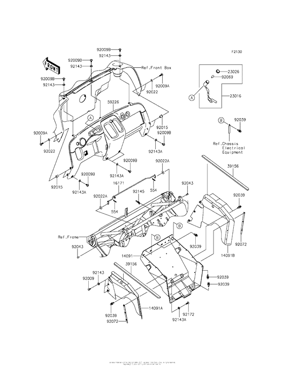 Frame Fittings (Front)