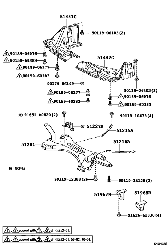 Suspension Crossmember & Under Cover