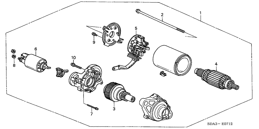 Starter motor
